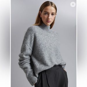 Cropped sweater from & other stories